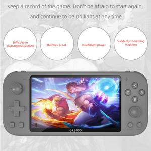 Nouvelle console de <span class=keywords><strong>jeu</strong></span> portable GR3000, écran HD de 5,1 pouces, jeux rétro, cadeaux bon marché pour enfants, prise en charge des jeux à <span class=keywords><strong>deux</strong></span> joueurs, extensible à 64 Go - Product Image 3
