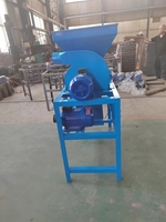 Automatische 200 Kg/u Koperen Palmscheller Thee Olie Fruit Sheller Amandelbeschietmachine Sapindus Beschietingsmachine