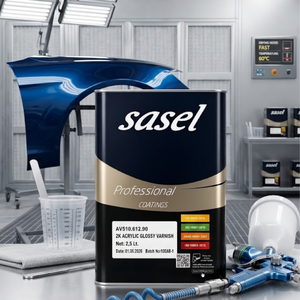 Barniz Acrílico Brillante 2K 2.5L - Revestimiento Transparente de Poliuretano de Alto Brillo Antiamarilleo para Automóviles y Maquinaria Industrial - Product Image 2