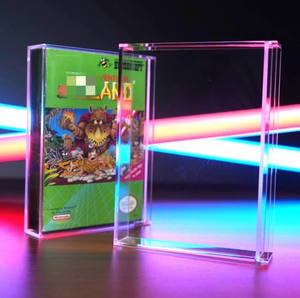 Estuche de Exhibición de Videojuegos de Acrílico Transparente Moderno Personalizado al por Mayor con Protección UV para Switch N64 NES Xbox PlayStation - Product Image 5