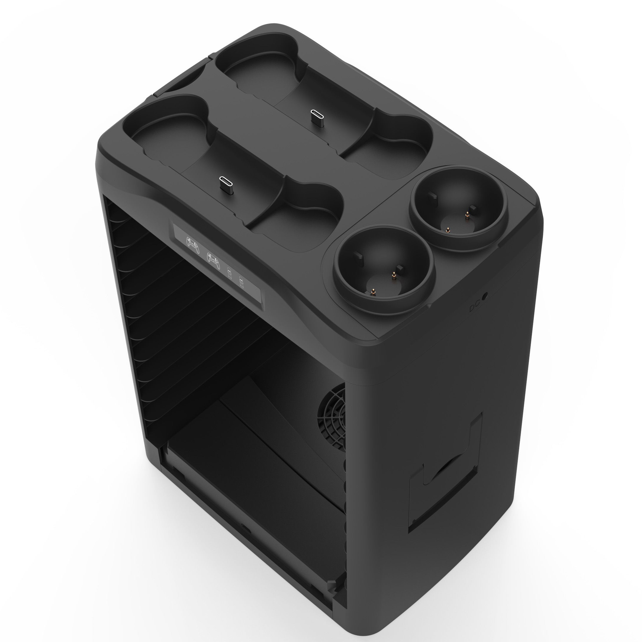 デュアル PS Move コントローラー充電スタンド スリム 