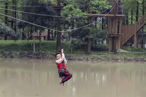 Dây Leo Núi Trên Cây Phiêu Lưu Rừng Trên Không - Product Image 3