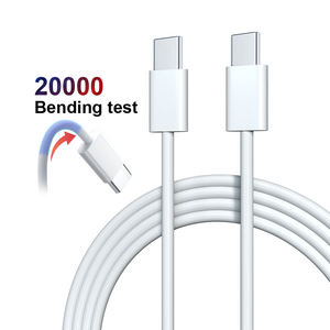 Cable de Carga Rápida de Silicona PD de 60W y 1.2M, Tipo-C a Tipo-C, para <span class=keywords><strong>iPhone</strong></span> <span class=keywords><strong>14</strong></span>, 15, 16, 17 PRO MAX, Venta al Por Mayor de Fábrica - Product Image 4