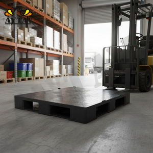 Plastic <b>Pallet</b> Forklift 80x120x15cm Slip Sheet High Quality Poultry Transport Equipment Easy Transport 4-Way Double Faced - Product Image 3