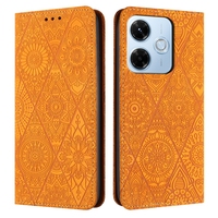 Étui en cuir magnétique fleur pour Redmi NOTE 15 Pro 15C 4G 5G 13X A5 14 Pro Plus A4 14C 13 4G NOTE13 13C Stand Wallet Cover