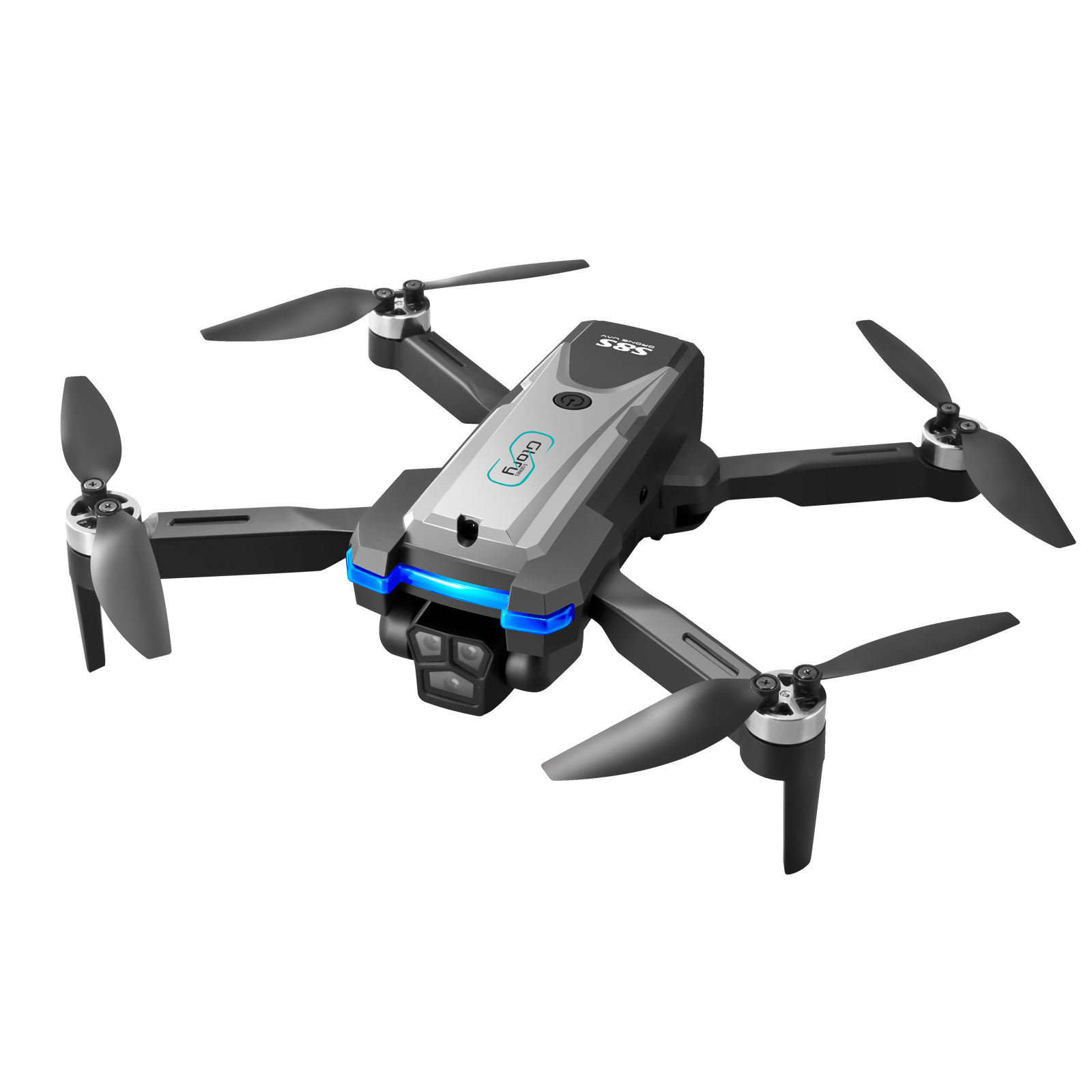 S8S 4K Дрон для аэрофотосъемки с тремя камерами и 4G WIFI FPV HD линзами бесщеточный Радиоуправляемый Дрон