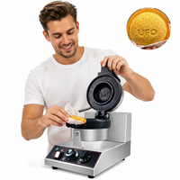 Burger électrique 110v USA faisant la machine à gaufres UFO Hamburger Machine