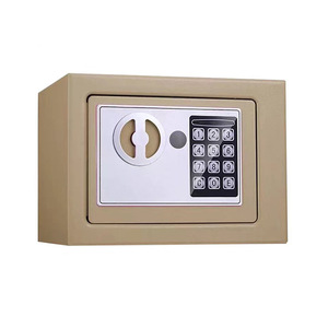 Mini caja fuerte de acero para montar en la pared con teclado digital antirrobo para uso en el hogar y la oficina - Product Image 1