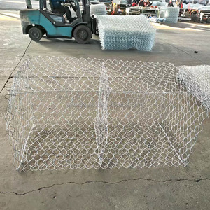 1x1x1m Gaviones de mallas electrosoldadas/ gaviones de gavión recubierto de PVC - Product Image 1