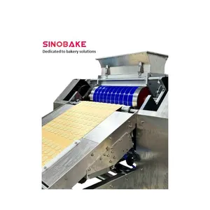 Máquina de moldeo rotativo tipo bandeja SINOBAKE, moldeador rotativo en bandejas, moldeador rotativo tipo bandeja para formación de galletas blandas