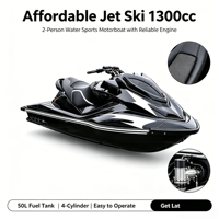 Jet ski de luxe 1300cc, bateau à moteur personnel, bateau rapide pour les sports nautiques, le sauvetage et les loisirs