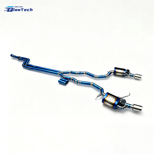 ระบบท่อไอเสียแคทแบคไทเทเนียมคุณภาพสูงสำหรับ BMW 535i 640i 630i 640 N55 3.0T พร้อมวาล์วควบคุมเสียงแบบติดตั้งได้โดยตรง - Product Image 2