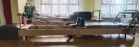 Lit de Pilates pliable en bois léger pour la maison, pour femmes adultes, entraînement de yoga, Minolta