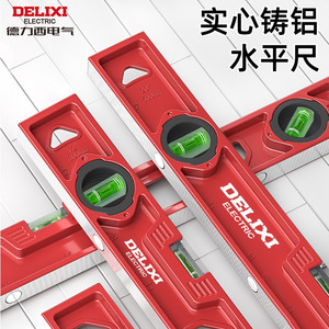 ระดับน้ำอลูมิเนียมแข็ง Delixi Electric ขนาด 300 มม. แบบแม่เหล็ก เกรดอุตสาหกรรม - Product Image 1