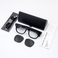 Gafas Inteligentes SANVNET E06S 2026 con Cámara de 13MP, Llamadas Inalámbricas por BT, Grabación de Video, ChatGPT, Gafas de Sol Inteligentes con IA