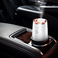 Diffuseur de voiture sans eau SCENTA, fonctionnant sur batterie, machine à parfum ultrasonique automatique, petit appareil d'aromathérapie, marque privée