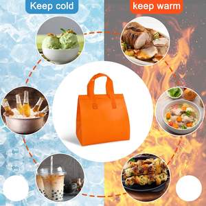 ถุงใส่อาหารแบบสั่งทำพิเศษ ถุงหิ้วกลับบ้าน ถุงเก็บความเย็นสำหรับส่งอาหาร ถุงเก็บอุณหภูมิสำหรับอาหารแช่แข็ง - Product Image 5
