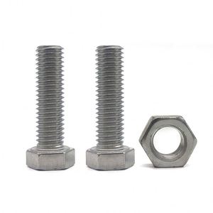 Trung Quốc Nhà Sản Xuất Thép Không Gỉ M20 M22 M30 M34 M64 Hex Nặng Bolt Và Nut DIN931 DIN933 Hex Bolts - Product Image 4