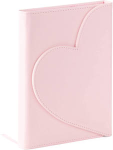 Commercio all'ingrosso 2025 formato A5 taccuino femminile carino a forma di cuore a forma di magnete pagina rosa colore pelle PU diari PP per la scuola - Product Image 2