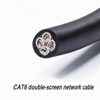 Bobine de câble réseau Cat6 SFTP 2/4/6/8/10 canaux, câble multipaire RJ45 sur tambour métallique à roulettes ABCCABLS