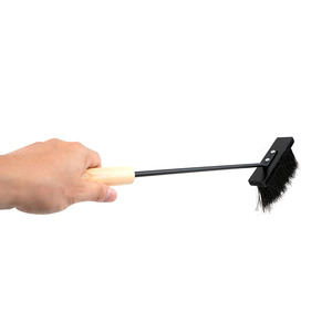 Fireplace Tools <strong>Set</strong> 5 Pieces Wrought Iron Fireset <strong>Fire</strong> Pit <strong>Poker</strong> Wood Stove Log Tongs Holder Fireplace Tool <strong>Set</strong> Black - Product Image 5