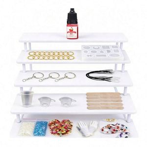 Kit de Resina para Hacer Joyas, Manualidades, Resina Transparente de Curado Rápido, Adhesivo UV, Moldes de Silicona - Product Image 5