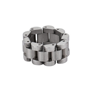 yunnique <b>Titanium</b> Steel <b>Ring</b> Geometric Design For <b>Men</b> And Women Jewelry Band XYR0025 - Product Image 3