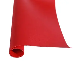 Hot new product custom red flame retardant laminated pvc fabric
