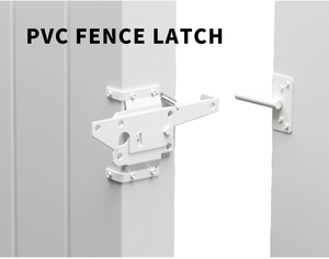 <span class=keywords><strong>Loquet</strong></span> de portail autobloquant blanc, robuste, à montage sur poteau, à levier automatique par gravité <span class=keywords><strong>pour</strong></span> clôture en bois/<span class=keywords><strong>PVC</strong></span>, stock local aux États-Unis - Product Image 1