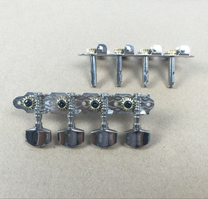 4R 4L <span class=keywords><strong>banjo</strong></span> Tuner dây đàn guitar Mandolin điều chỉnh chốt 8 dây đàn guitar đầu máy với nút kim loại - Product Image 5