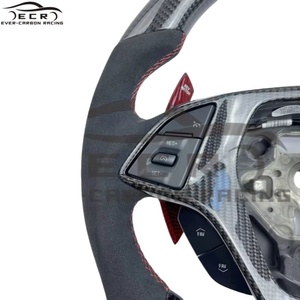 Volant de voiture Ever-Carbon Racing ECR Hotsell au <span class=keywords><strong>prix</strong></span> d'usine pour Chevrolet <span class=keywords><strong>Corvette</strong></span> C7, volant en fibre de carbone - Product Image 4