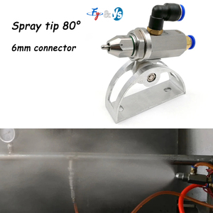 Buse de pulvérisation micro-sonique à brume, buse d'atomisation et de mélange d'eau et d'air pour humidification des mines de charbon SK508 SV-882 SV-980 - Product Image 6