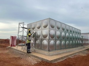 Réservoir d'eau soudé en acier inoxydable 304 pour usage agricole et <span class=keywords><strong>de</strong></span> construction, productivité <span class=keywords><strong>1000L</strong></span>/heure, 220V - Product Image 6