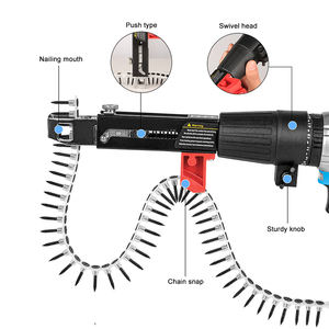 Adattatore automatico per pistola a chiodo a catena a vite per trapano elettrico per la lavorazione del legno - Product Image 4