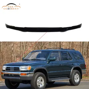 Black Stone Acrylic Car Tinted Guard Front Bug Shield Hood Deflector Bonnet Protector For Toyota 4Runner 1996-2002