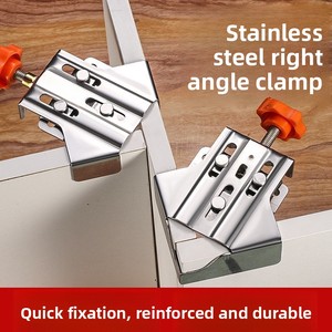 Serre-joint d'angle droit multifonctionnel en acier inoxydable haute résistance pour le travail du bois, fabriqué en Chine continentale - Product Image 6