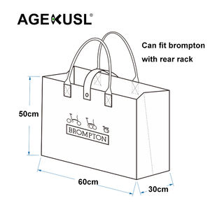 AGEKUSL Sac de rangement pliable pour vélo Sac de transport pliable pour vélo pliant <span class=keywords><strong>Brompton</strong></span> ACEOFFIX - Product Image 6