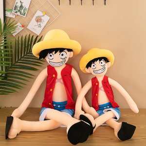 Juguetes de Peluche de One Piece, Muñecos de Peluche de <span class=keywords><strong>Luffy</strong></span>, Chopper, <span class=keywords><strong>Monkey</strong></span> <span class=keywords><strong>D</strong></span>. <span class=keywords><strong>Luffy</strong></span>, Roronoa Zoro, Muñecos de Peluche de Dibujos Animados de Navidad - Product Image 2
