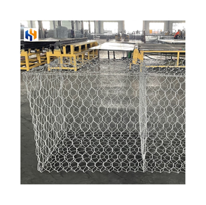 Boîte de gabion 2x1x1m en treillis métallique hexagonal galvanisé, gabion en pierre, boîte de gabion / panier de gabion - Product Image 5