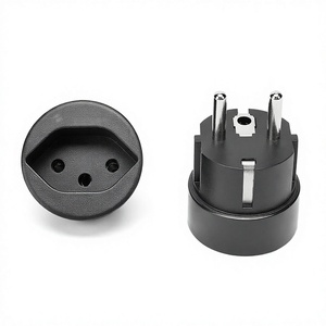 <b>EU</b> <b>plug</b> <b>adapter</b> socket Travel <b>plug</b> with socket Power converter for travel ABS <b>adapter</b> for US <b>UK</b> - Product Image 3