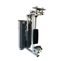 Machine Commerciale Double Fonction Pec Fly & Rear Delt, Appareil d'Entraînement Assis pour Pectoraux et Deltéens Postérieurs pour Usage en Salle de Sport