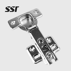 Charnière de porte d'armoire hydraulique en acier 2D modèle SSR avec amortisseur de fermeture douce pour meuble de cuisine design moderne 1,2 mm 110 - Product Image 1