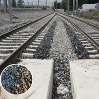 Colle liquide polyuréthane EASYBOND pour la stabilisation du ballast ferroviaire, utilisation dans la construction et le transport