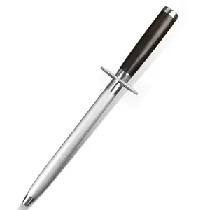 Xinebony lüks yüksek karbon çelik elmas taş mutfak bıçak kalemtıraş çubuk abanoz ahşap kolu ile
