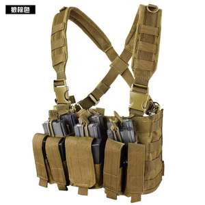 מתכוונן להילחם מגזין כיס מותאם אישית שנעשה Molle עירוני Combat <span class=keywords><strong>Rig</strong></span> חזה בטיחות אפוד - Product Image 5