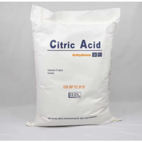 Acide citrique monohydraté de qualité alimentaire supérieure, prix usine, vente en gros