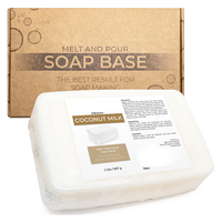 Base de Savon Personnalisée Transparente à la Glycérine à Fondre au Lait de Chèvre pour la Fabrication de Savon