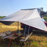 4 saisons Outdoor Adventure Kings Camper Accessoires Tissu Oxford Tente de toit de voiture Auvent pour le camping