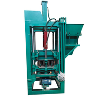 Vente directe usine : Machine semi-automatique de fabrication de briques creuses et pleines en terre cuite, avec moteur et engrenage, 400 pièces/heure