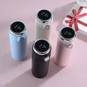 Insulation 304 Wholesale Digital Display Stainless Steel Pea Gift Intelligent Cup Logo Wholesale